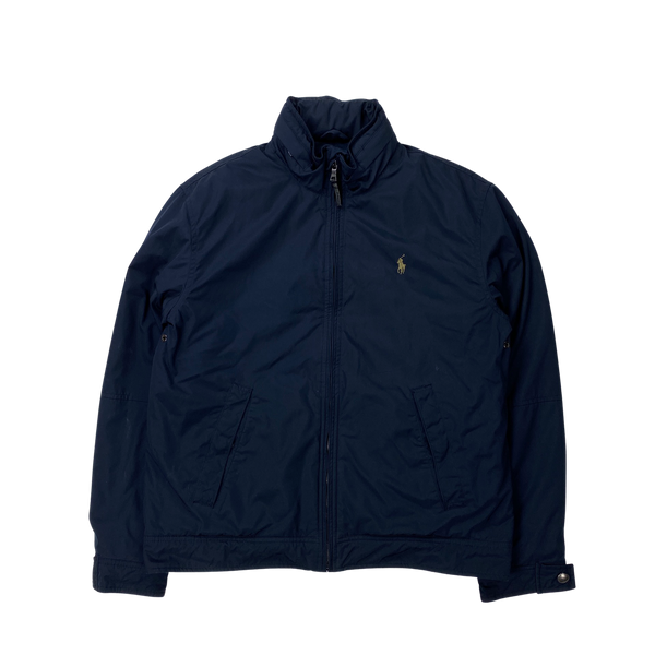 Ralph Lauren Navy Fleece Lined Water Resistant Jacket