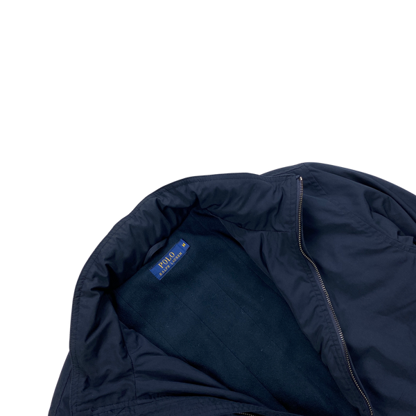 Ralph Lauren Navy Fleece Lined Water Resistant Jacket