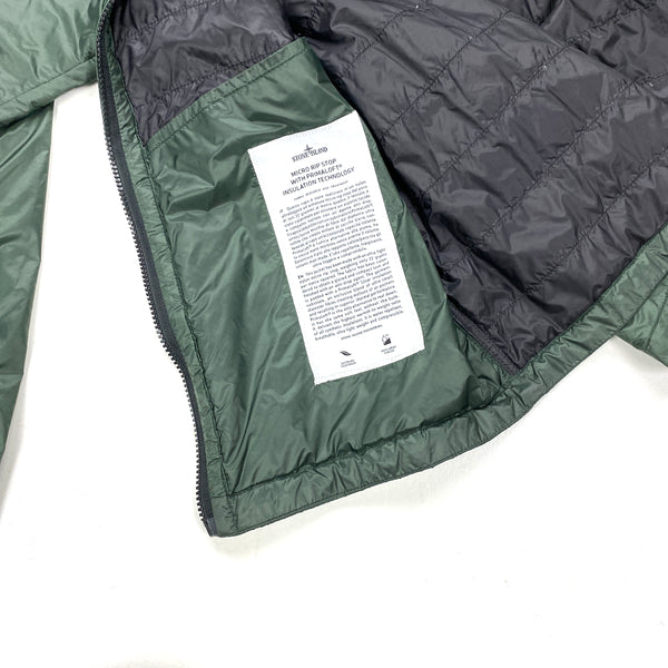 Stone island micro rip shop stop with primaloft insulation technology