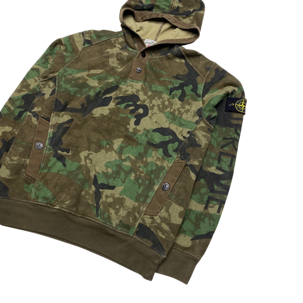 Stone Island Supreme Camo Hooded Jumper
