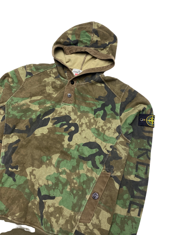 Stone Island Supreme Camo Hooded Jumper