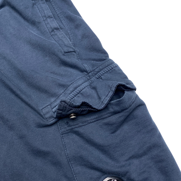 CP Company Navy Cotton Lens Viewer Shorts