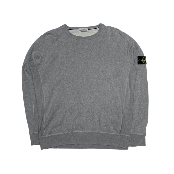Stone Island 2013 Light Grey Cotton Sweatshirt