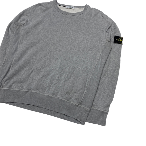 Stone Island 2013 Light Grey Cotton Sweatshirt