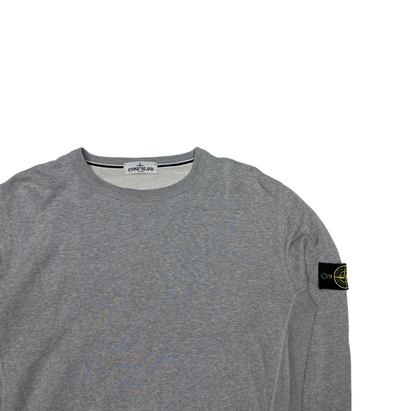 Stone Island 2013 Light Grey Cotton Sweatshirt