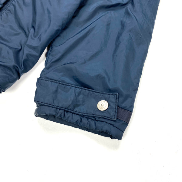 Stone Island Navy Vintage Fleece Lined Nylon Jacket