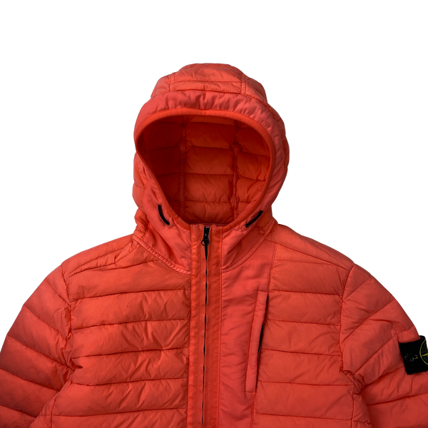 Stone Island 2020 Peach Loom Woven Down Puffer Jacket