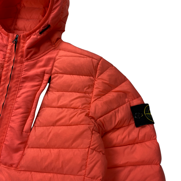 Stone Island 2020 Peach Loom Woven Down Puffer Jacket