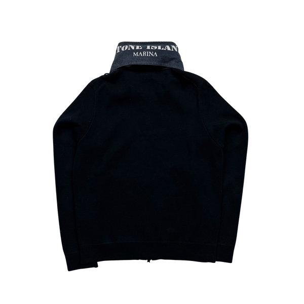 Stone Island 2013 Marina Glow In The Dark Zipped Jumper - Medium