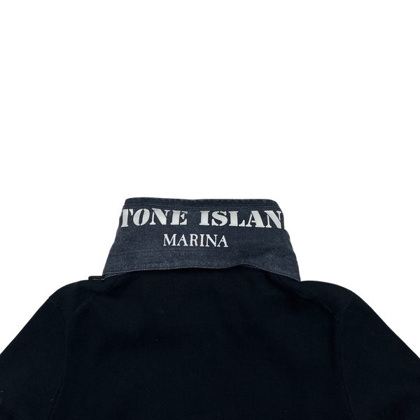 Stone Island 2013 Marina Glow In The Dark Zipped Jumper - Medium