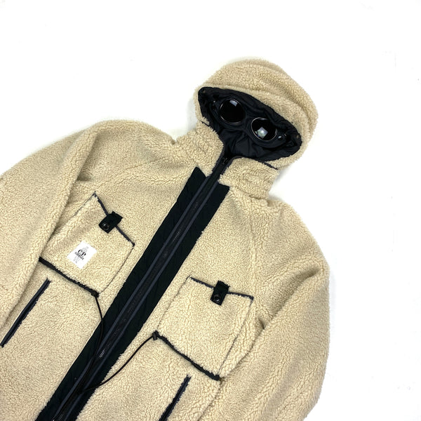 CP Company Reversible Sherpa Fleece Goggle Jacket