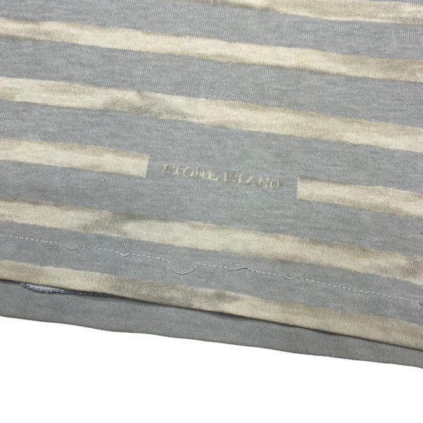 Stone Island Vintage 2001 Striped Cotton T Shirt