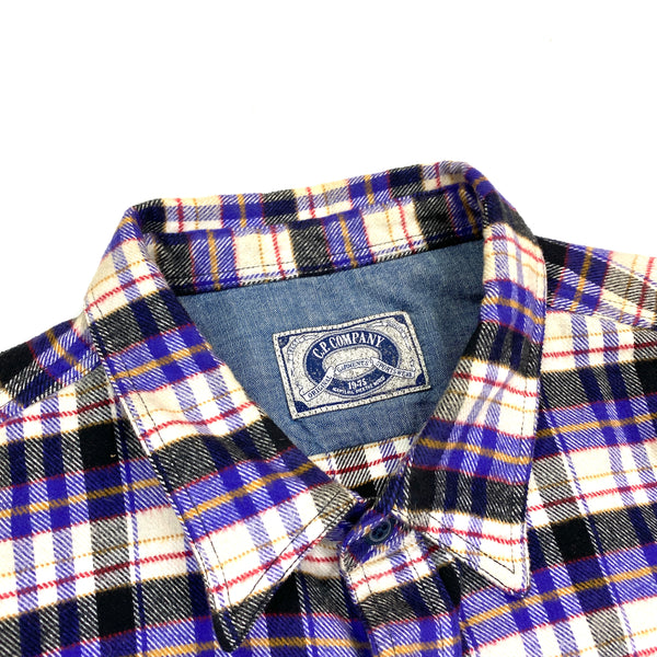 CP Company Checked Flannel Overshirt