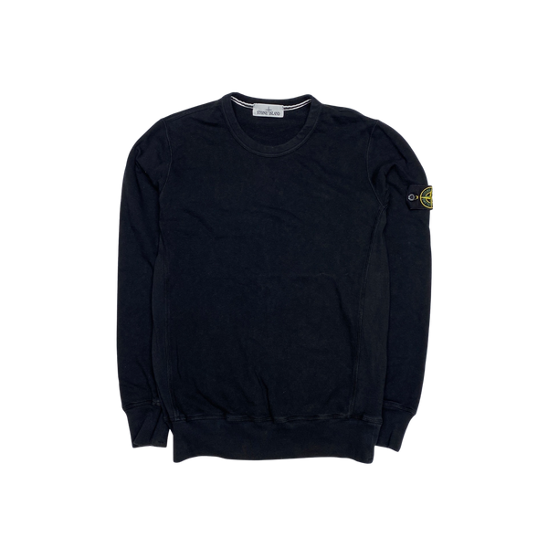 Stone Island 2017 Black Cotton Sweatshirt