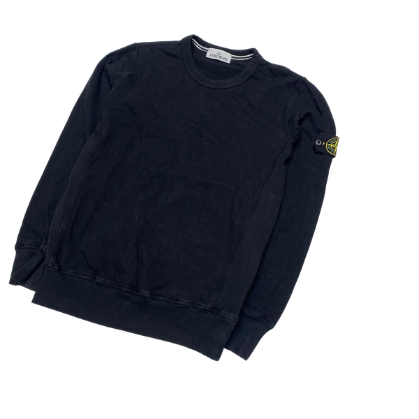 Stone Island 2017 Black Cotton Sweatshirt