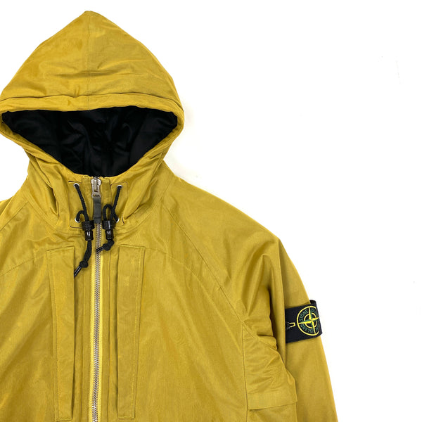 Stone Island 2009 Thick Nylon Membrana Gold Jacket