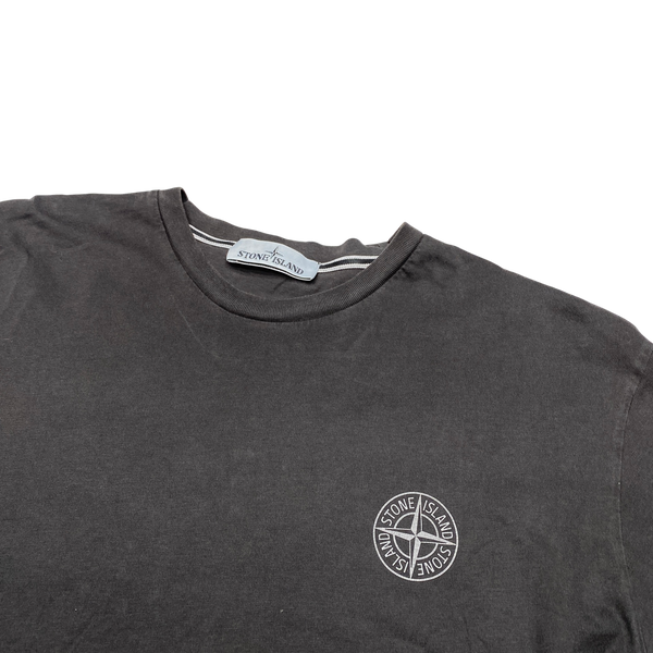 Stone Island 2014 Reflective Cotton Spellout T Shirt