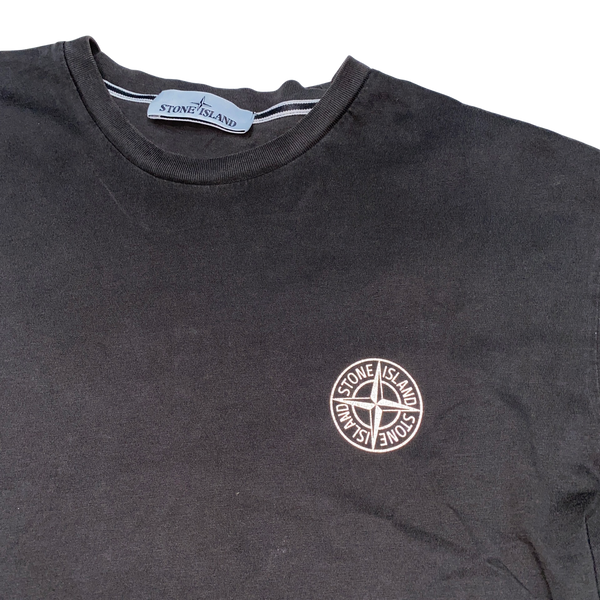Stone Island 2014 Reflective Cotton Spellout T Shirt