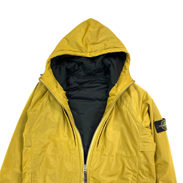 Stone Island 2009 Thick Nylon Membrana Gold Jacket