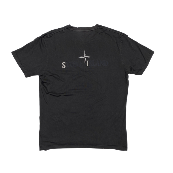 Stone Island 2014 Reflective Cotton Spellout T Shirt