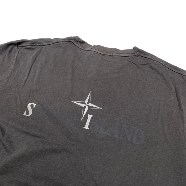 Stone Island 2014 Reflective Cotton Spellout T Shirt