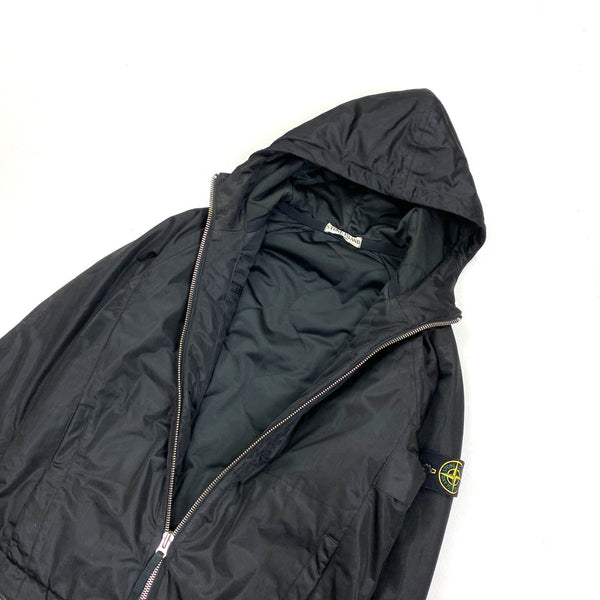 Stone Island 2009 Black Thick Nylon Membrana Jacket