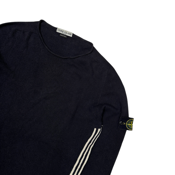 Stone Island 2005 Black Knitted Jumper