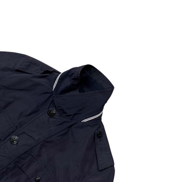 Stone Island 2011 Navy Micro Reps Field Jacket - Large