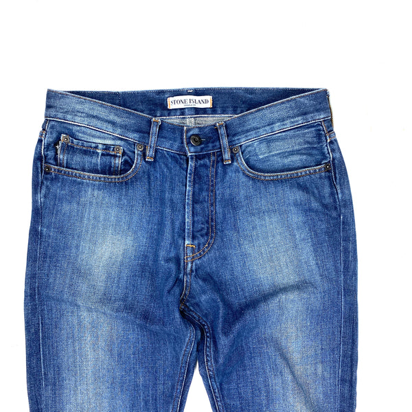 Stone Island Tapered Denim Jeans