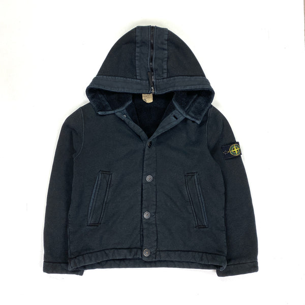 Stone Island Vintage 1999 Thick Cotton Fleece Lined Hooded Jacket
