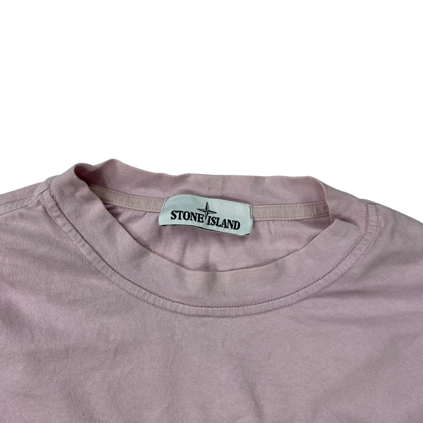 Stone Island 2017 Pink Longsleeve Cotton Top