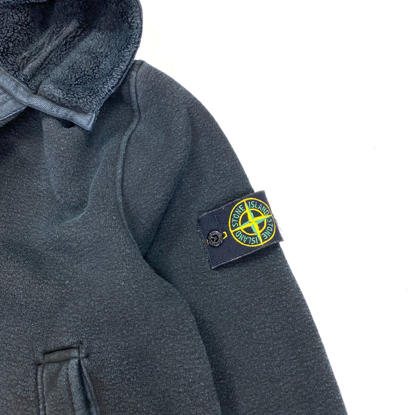 Stone Island Vintage 1999 Thick Cotton Fleece Lined Hooded Jacket
