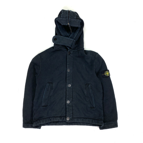 Stone Island Vintage 1999 Thick Cotton Fleece Lined Hooded Jacket