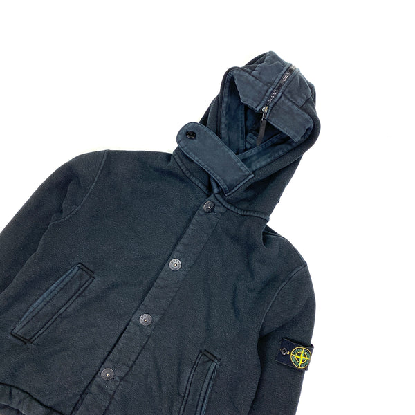 Stone Island Vintage 1999 Thick Cotton Fleece Lined Hooded Jacket