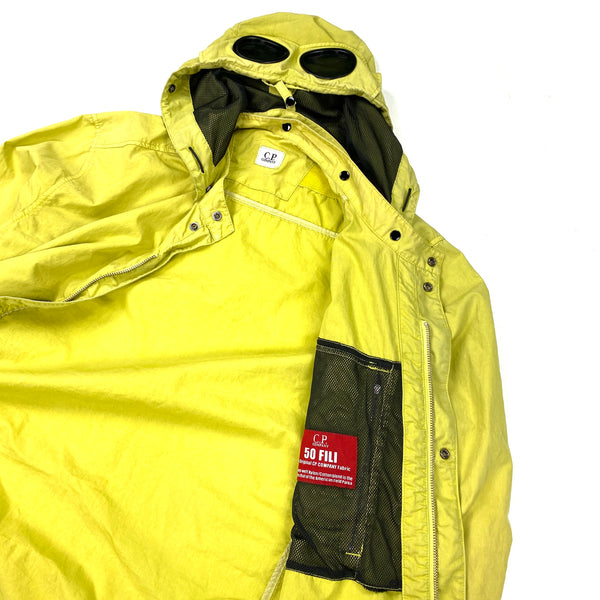 CP Company Yellow Goggle Overshirt