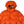 Load image into Gallery viewer, CP Company Orange Nycra Goggle Puffer Jacket
