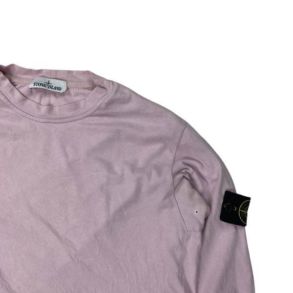 Stone Island 2017 Pink Longsleeve Cotton Top