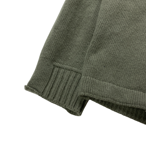 Stone Island 2016 Green Wool Crewneck Jumper