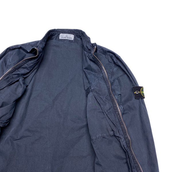 Stone Island 2019 Navy Cotton Overshirt