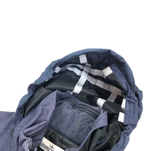 Stone Island Navy 3L Performance Cotton Primaloft Lined Jacket