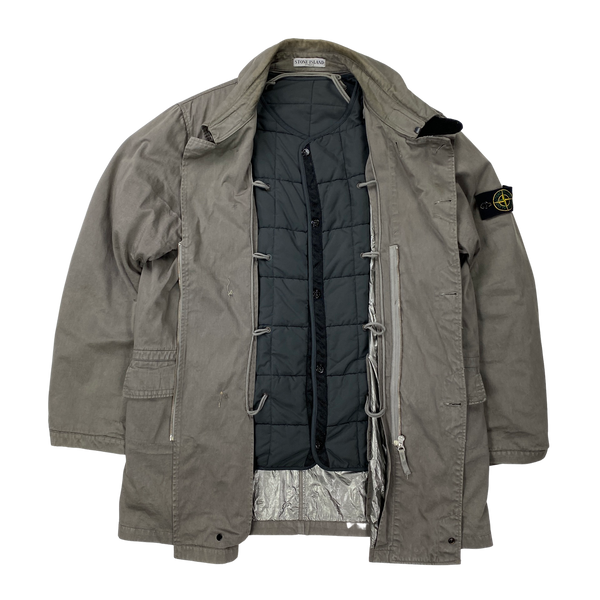 Stone Island 2002 Silver Raso Dutch Rope Jacket