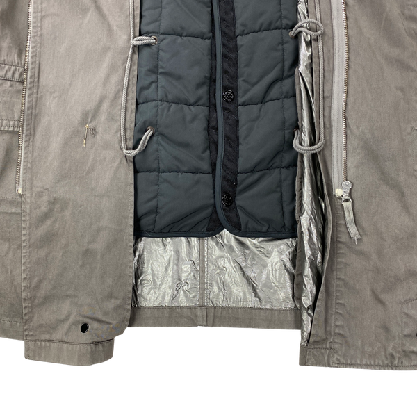 Stone Island 2002 Silver Raso Dutch Rope Jacket