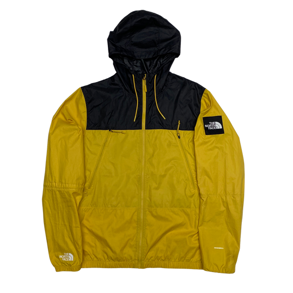 North Face Yellow Windwall Lightweight Shell