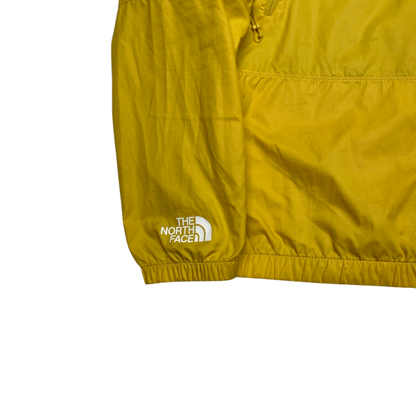 North Face Yellow Windwall Lightweight Shell