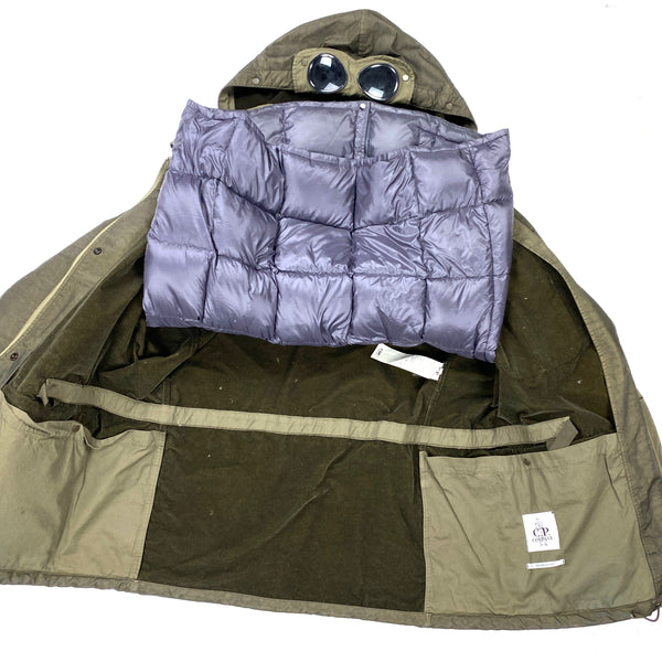 CP Company Down Filled Mille Miglia Goggle Jacket