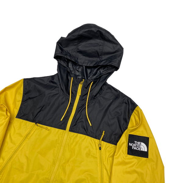 North Face Yellow Windwall Lightweight Shell