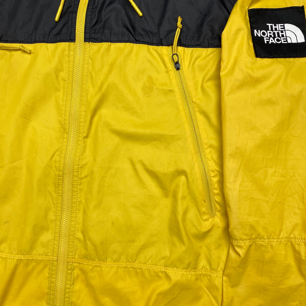 North Face Yellow Windwall Lightweight Shell