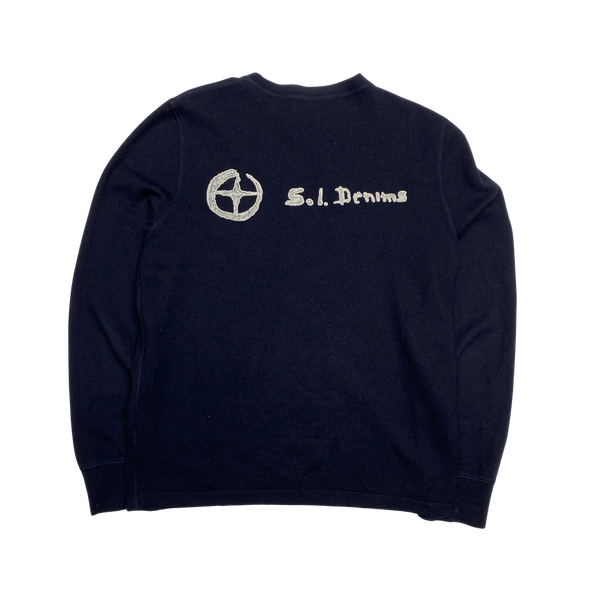 Stone Island 2005 Denims Wool Crewneck Jumper