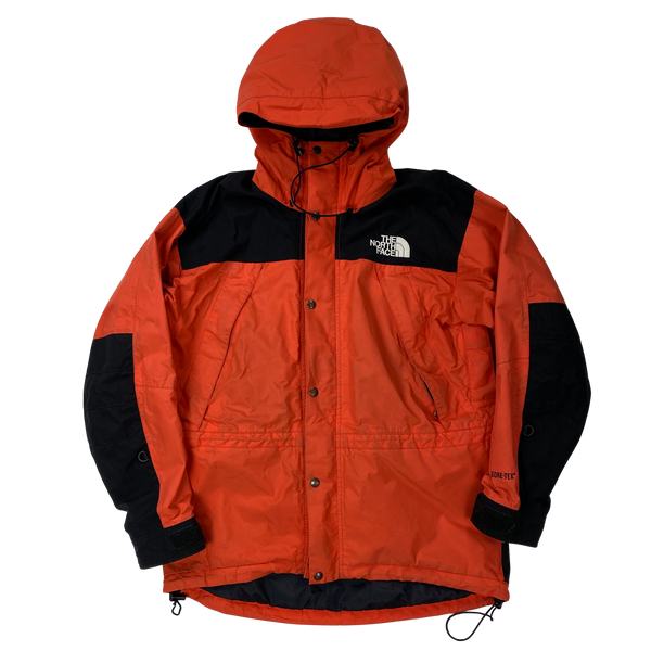 North Face Orange Gore Tex Mountain Jacket