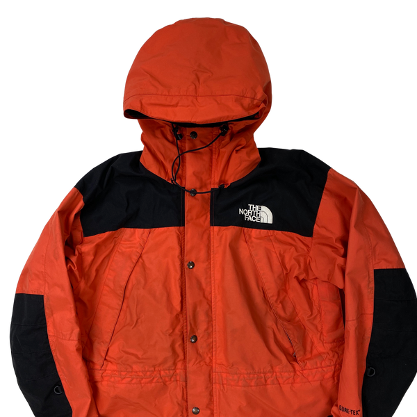 North Face Orange Gore Tex Mountain Jacket